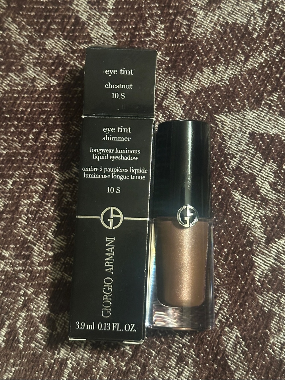 Armani Beauty Eye Tint Long-Lasting Liquid Eyeshadow in Chestnut 10S - Picture 2 of 6
